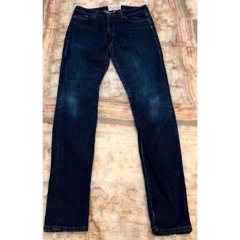 Dylan George Womens Skinny Jeans Blue Denim Dark Wash Five Pocket USA Made 26